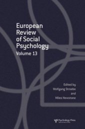 book [Journal] Special Issues of the European Review of Social Psychology, Vol 13