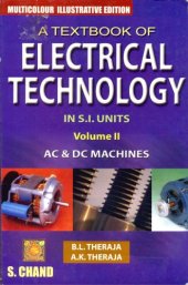 book Textbook of Electrical Technology: AC and DC Machines