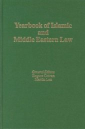 book Yearbook of Islamic and Middle Eastern Law: 2002-2003