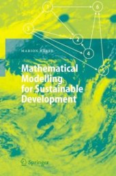 book Mathematical Modelling for Sustainable Development