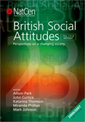 book British Social Attitudes: The 23rd Report