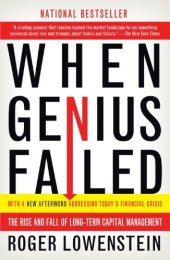 book When Genius Failed: The Rise and Fall of Long-Term Capital Management