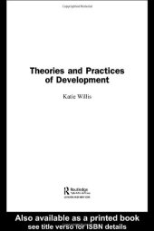 book Theories and Practices of Development