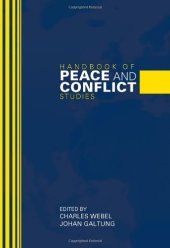 book Handbook of Peace and Conflict Studies