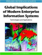 book Global Implications of Modern Enterprise Information Systems: Technologies and Applications