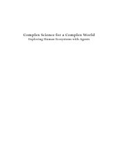 book Complex Science for a Complex World: Exploring Human Ecosystems with Agents