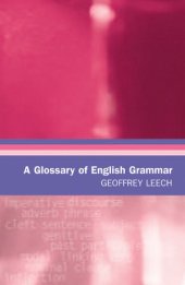 book A Glossary of English Grammar