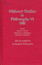 book The Foundations of Analytic Philosophy