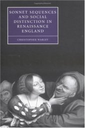 book Sonnet Sequences and Social Distinction in Renaissance England