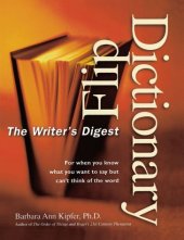 book The Writer's Digest flip dictionary