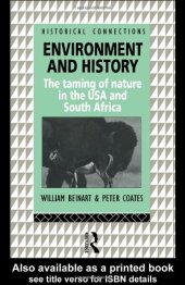 book Environment and History: The taming of nature in the USA and South Africa