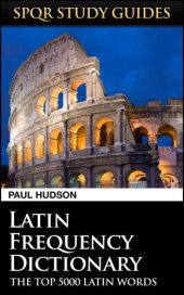 book Latin Frequency Dictionary