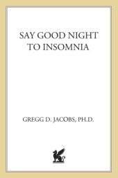 book Say Good Night to Insomnia