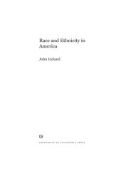 book Race and Ethnicity in America