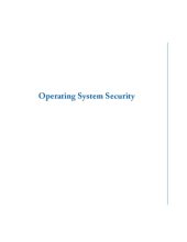 book Operating system security