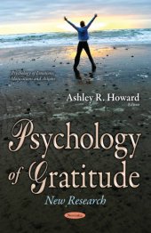 book Psychology of gratitude: new research