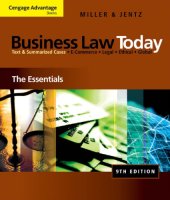 book Business law today: the essentials: text & summarized cases: e-commerce, legal, ethical, and international environment