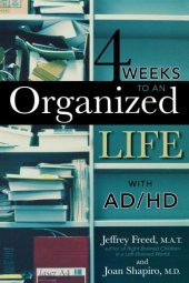 book 4 Weeks To An Organized Life With AD/HD