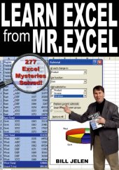 book Learn Excel from Mr. Excel: 277 Excel Mysteries Solved