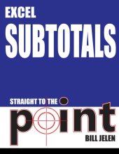 book Excel subtotals: straight to the point