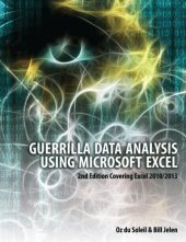 book Guerilla Data Analysis Using Microsoft Excel