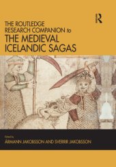 book The Routledge Research Companion to the Medieval Icelandic Sagas