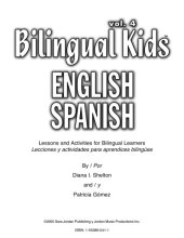 book Bilingual kids, English-Spanish. Vol. 4, Lessons & exercises for bilingual learners = Lecciones y actividades para aprendices bilingües