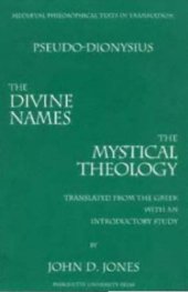 book The Divine names: and the Mystical theology