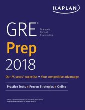 book GRE Prep 2018