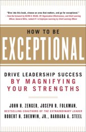 book How to Be Exceptional