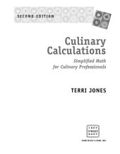 book Culinary Calculations