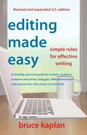 book Editing Made Easy: Simple Rules for Effective Writing