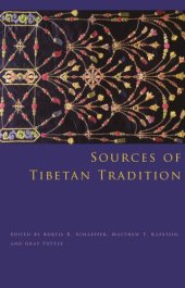 book Sources of Tibetan tradition