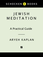 book Jewish meditation: a practical guide