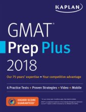 book Gmat prep plus 2018: 6 practice tests + proven strategies + online + video + mobile