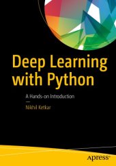 book Deep Learning with Python: a Hands-on Introduction