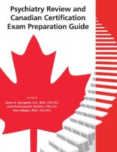 book Psychiatry review and Canadian certification exam preparation guide