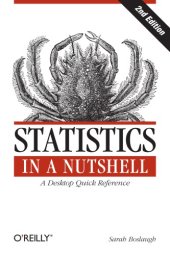 book Statistics in a Nutshell: a desktop quick reference