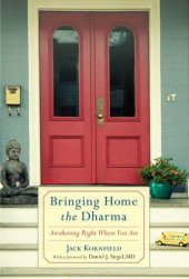 book Bringing Home the Dharma: Awakening Right Where You Are