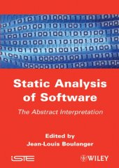 book Static Analysis of Software: the Abstract Interpretation