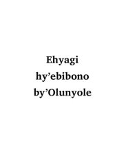 book Ehyagi hyʼebibono byʼOlunyole. Lunyole Dictionary