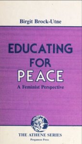 book Educating for peace : a feminist perspective on peace