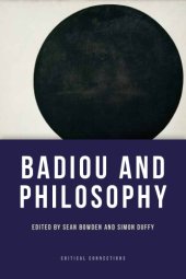 book Badiou and Philosophy