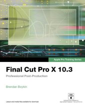 book Final cut Pro X 10.3: professional post-production