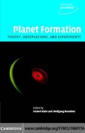 book Planet formation: Theory, observations, and experiments