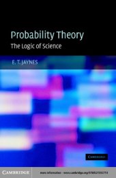 book Probability theory: the logic of science