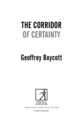 book The Corridor of Certainty