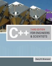 book C++ for engineers and scientists