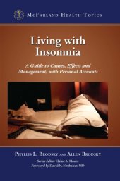 book Living with insomnia: a guide to causes, effects and management, with personal accounts