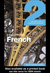 book Colloquial French 2: the next step in language learning